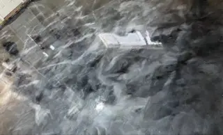 Metallic epoxy floor installed by Sidetrack